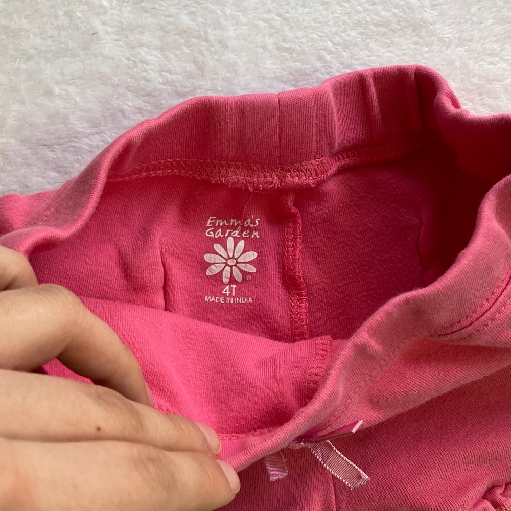 Pink Ruffle Kids Shorts - Picture 3 of 4